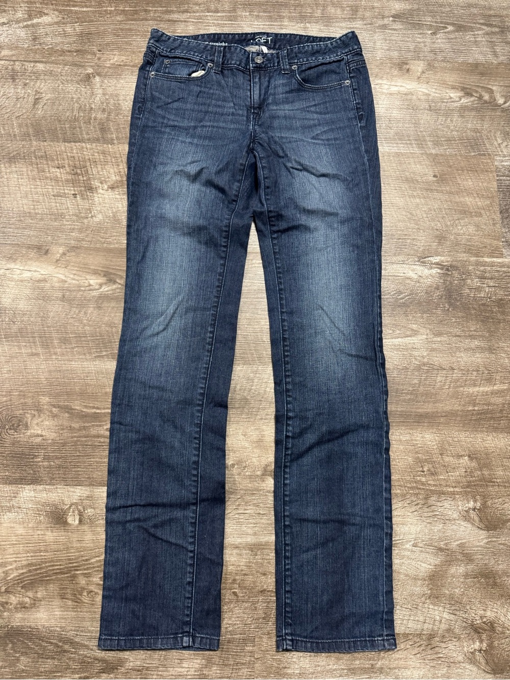 Ann Taylor LOFT Modern Straight Jeans Size 2